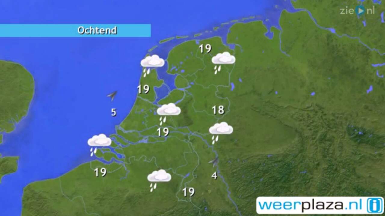 Weer: In het weekend beter weer