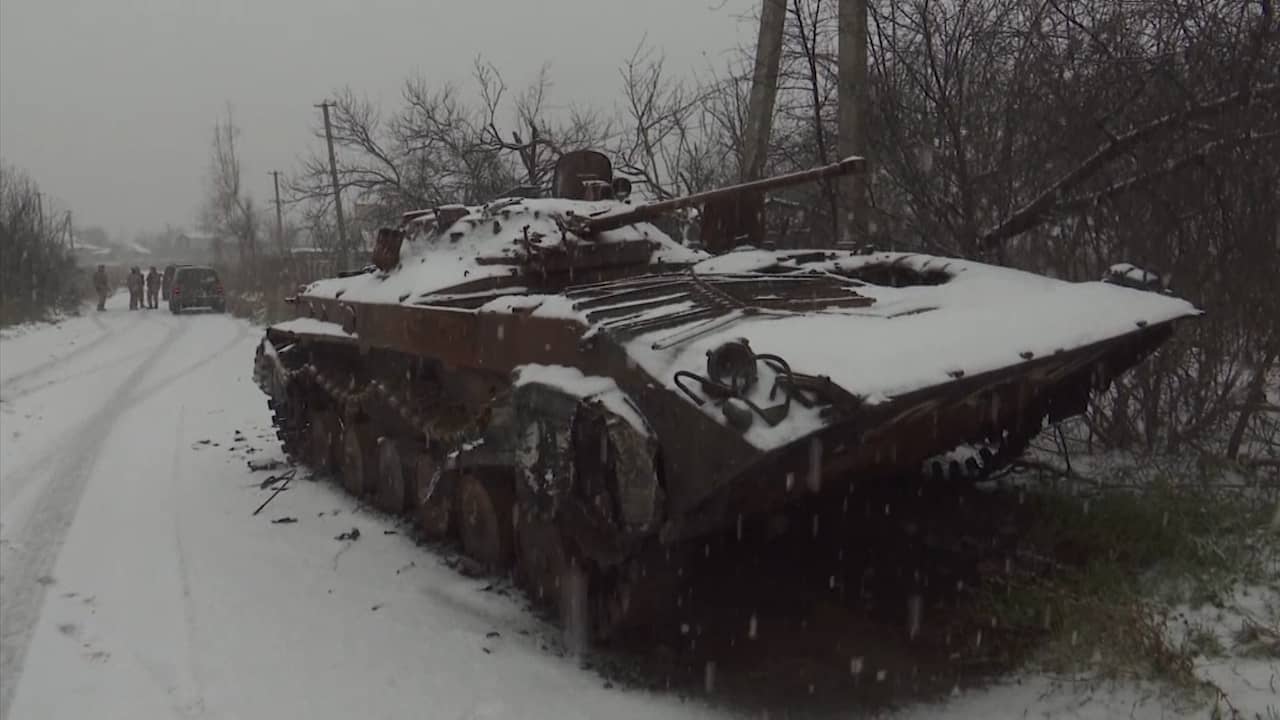 Beeld uit video: Hoe strenge vorst voor nieuwe gevechten in Oekraïne kan zorgen