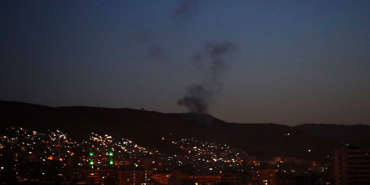 Grote explosies bij vliegbasis in buurt van Syrische hoofdstad Damascus
