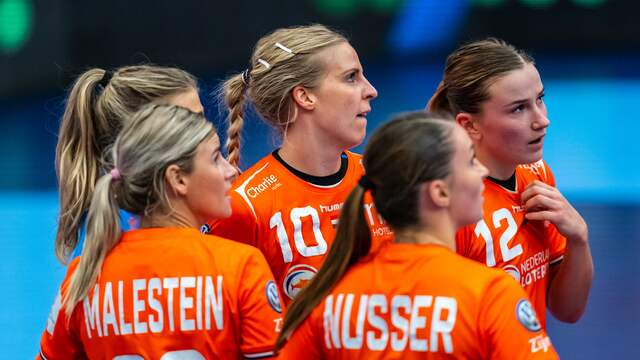 De Nederlandse handbalvrouwen kwamen de afgelopen twee weken wel in actie op het EK.