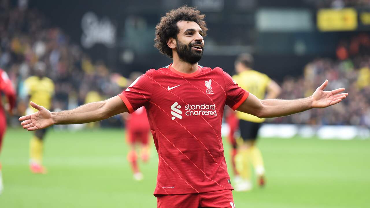 Mohamed Salah is momenteel de man in vorm bij Liverpool.