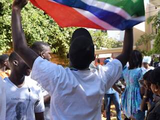 Ex-president Gambia akkoord met vrijwillig aftreden en vertrek uit land