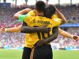 België bijna zeker van achtste finales WK na ruime zege op Tunesië