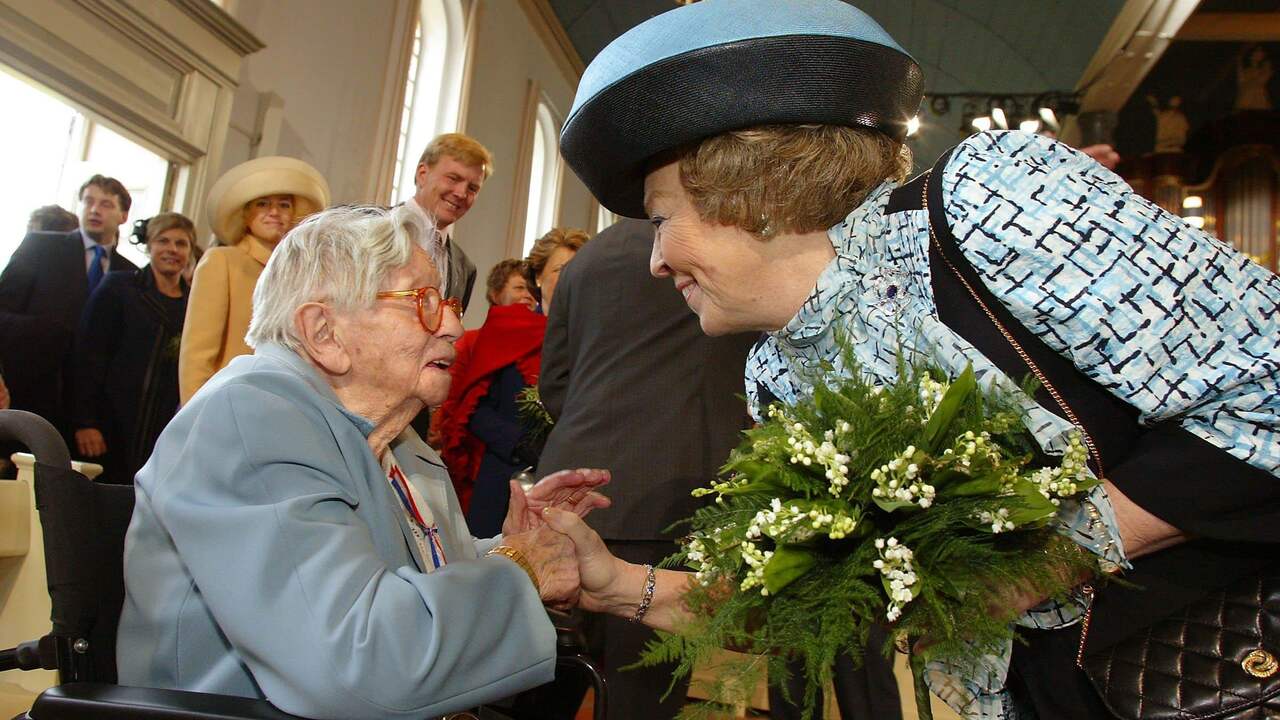 De in 2005 overleden Hendrikje van Andel-Schipper is met 115 jaar de oudste Nederlander ooit.