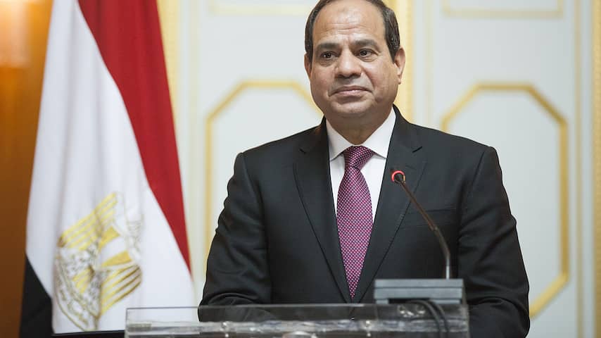 Egyptische president al-Sisi herkozen