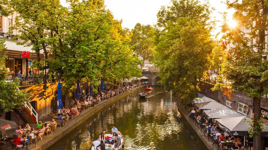 Oudegracht in Utrecht