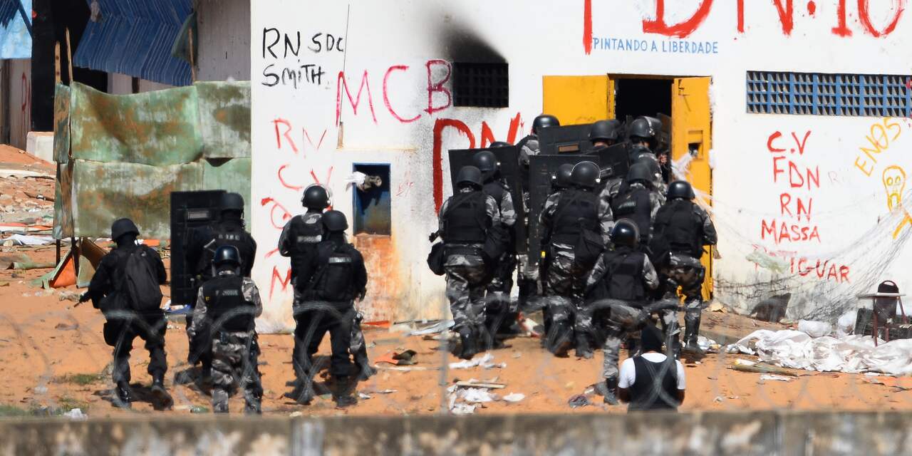 Bijna honderd gevangenen ontsnapt via tunnel uit Braziliaanse gevangenis