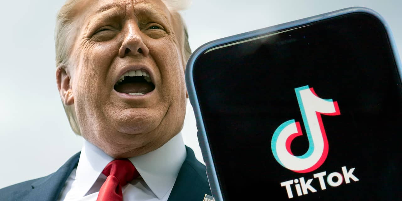 TikTok heeft een probleem in de VS, mag Trump de app verbieden?