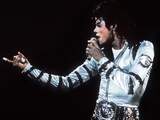 Michael Jackson in 1988 in de Rijksdag in Berlijn. Vandaag zeven jaar geleden stierf 'The King of Pop'.