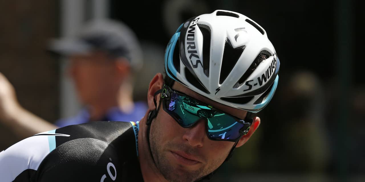 Cavendish met schrik vrij na val in Ronde van Groot-Brittannië