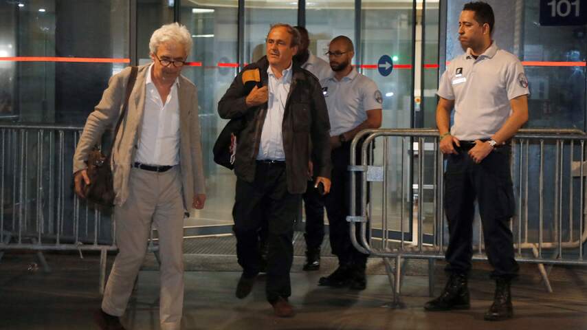 Advocaat Platini spreekt na vrijlating over 'storm in glas water'
