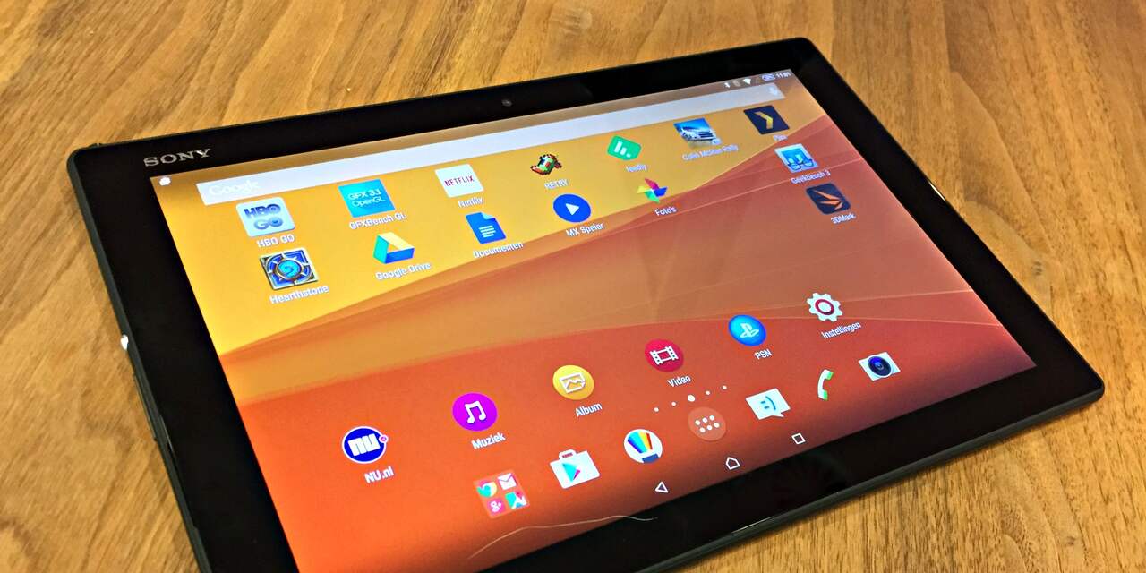 Review Goede Xperia Z4 Tablet Met Teleurstellend Prijskaartje Nu Het Laatste Nieuws Het Eerst Op Nu Nl