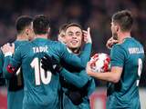 Ajax boekt moeizame bekerzege op Telstar en vestigt doelpuntenrecord