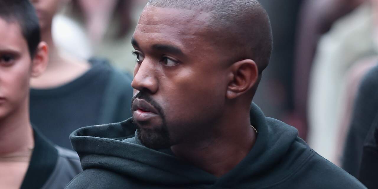 'Kanye West opgenomen in het ziekenhuis'