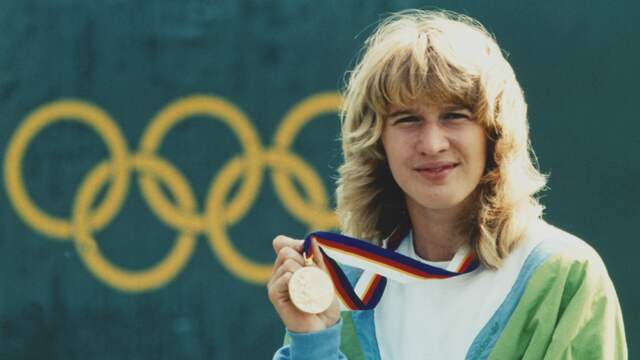 Steffi Graf won in 1988 alle vier de grote toernooien én olympisch goud.