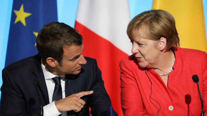 De leiders van Frankrijk en Duitsland