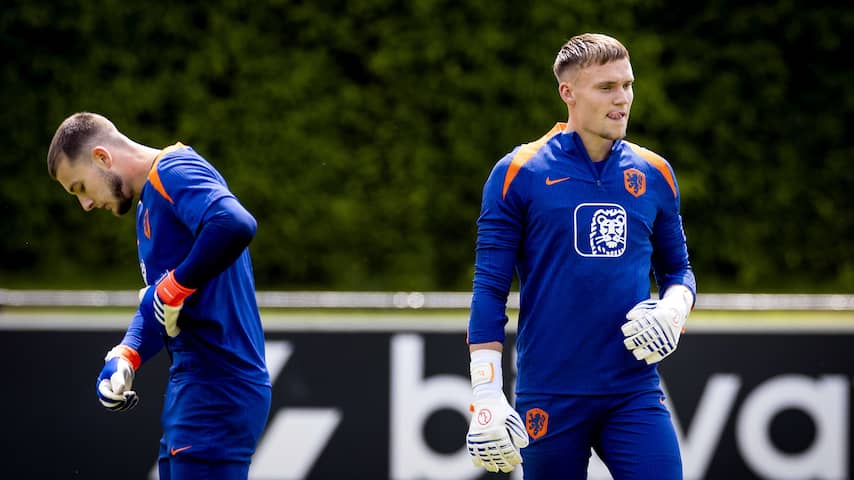 Koeman kiest op EK met Verbruggen ook voor beste penaltykeeper bij Oranje
