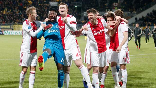 Ajax-Heerenveen en Feyenoord-Fortuna Sittard in ...