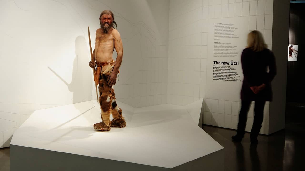The famous ice mummy of Ötzi had dark skin and was already bald during his lifetime