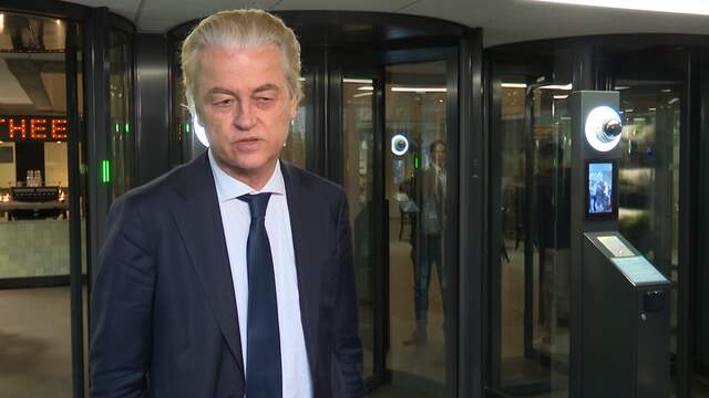 Beeld uit video: Geert Wilders: Als formatie slaagt, is dit een 'historische dag'