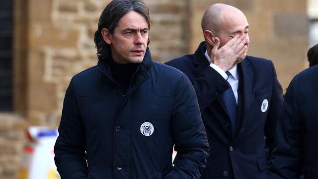 Oud-spits Filippo Inzaghi is eveneens present.