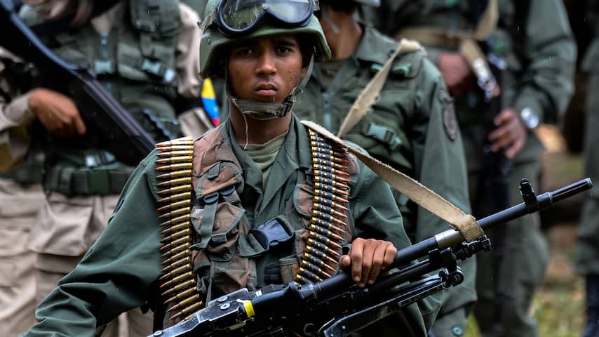 Militairen Venezuela blokkeren overgang van hulpgoederen