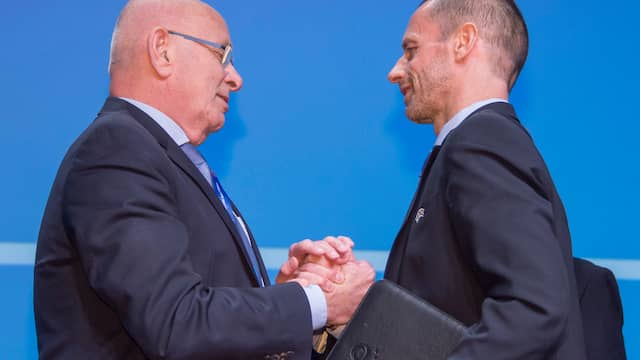 Ceferin en Van Praag