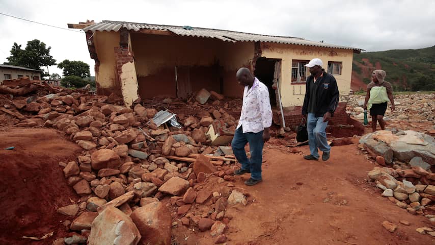 Dodental cycloon Idai in Mozambique loopt op, half miljoen mensen dakloos