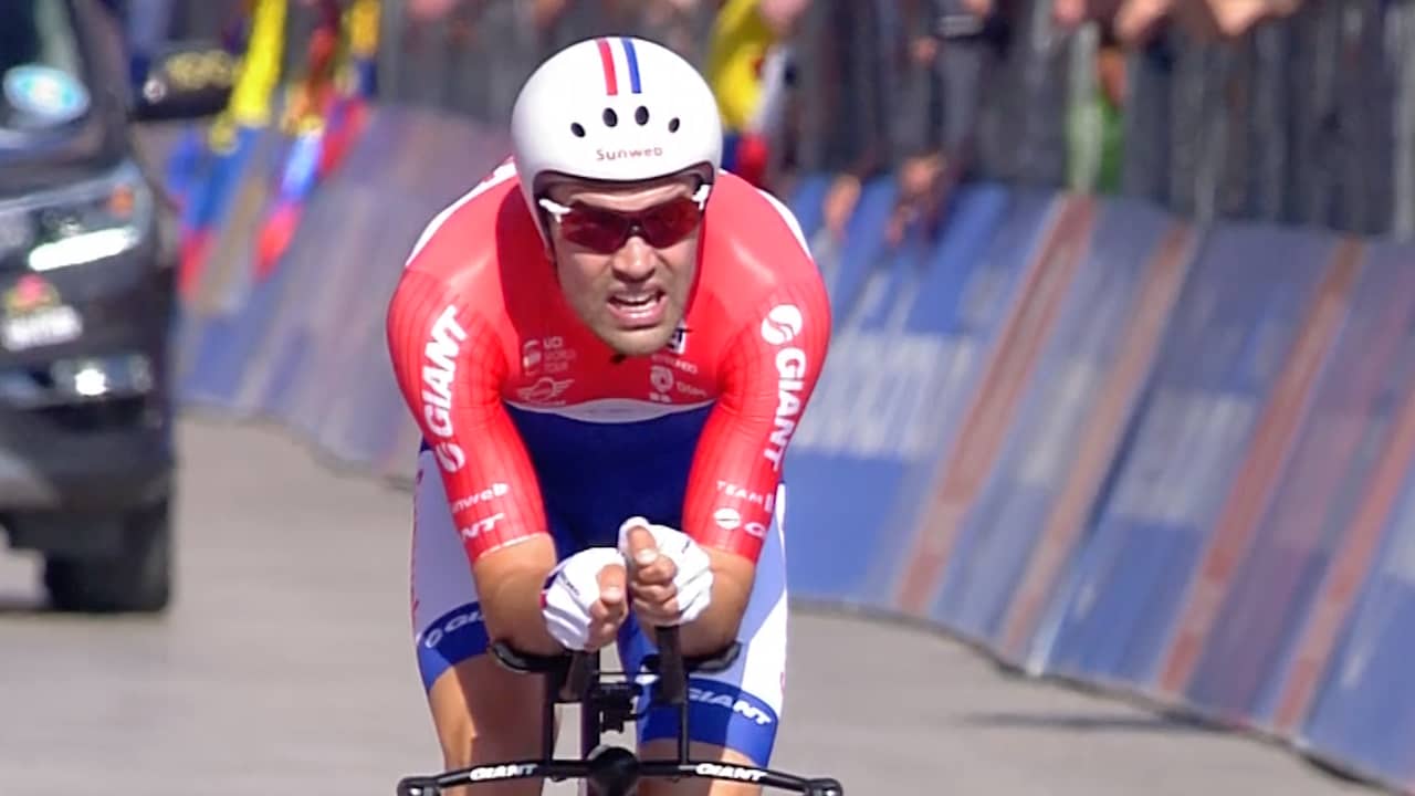 Beeld uit video: Samenvatting: Dumoulin eerste Nederlandse eindwinnaar Giro d'Italia