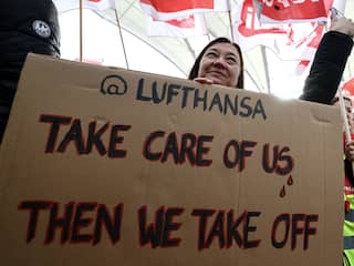 Opnieuw grote staking in Duitsland: grondpersoneel Lufthansa legt werk neer