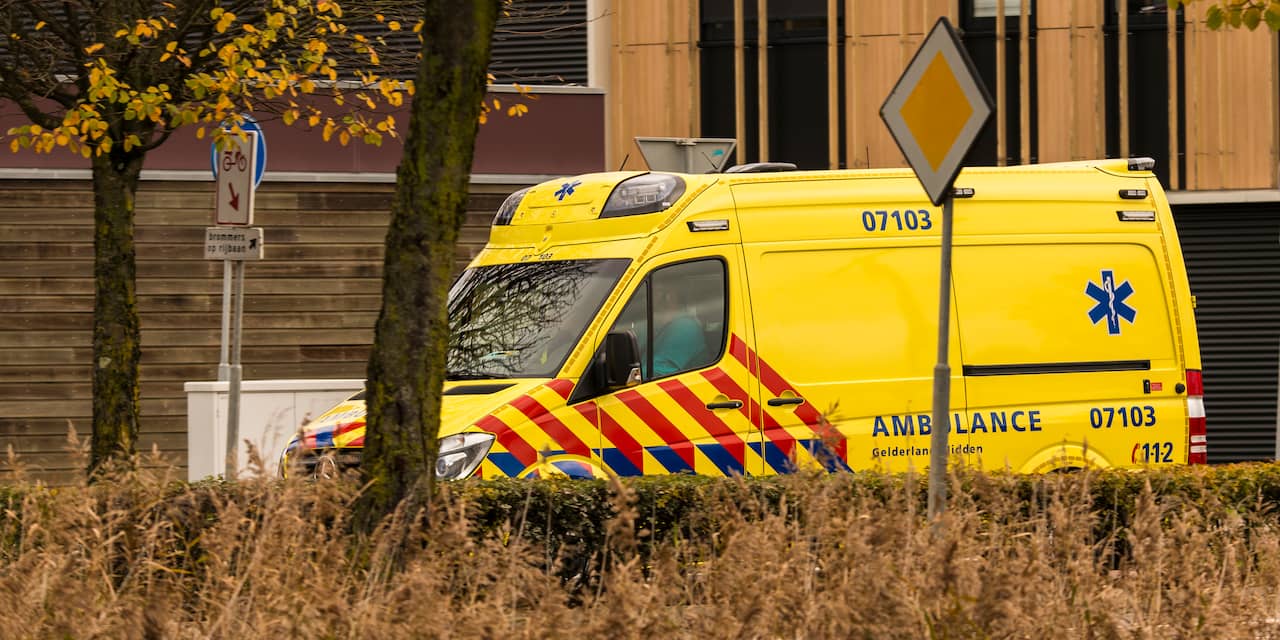 Auto total loss na botsing tegen boom in Breda, bestuurder ongedeerd