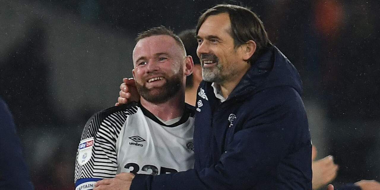 Rooney tijdelijke opvolger van Cocu bij Derby: 'Jammer dat hij is vertrokken'