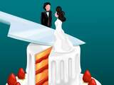Steeds minder huwelijken stranden in Nederland