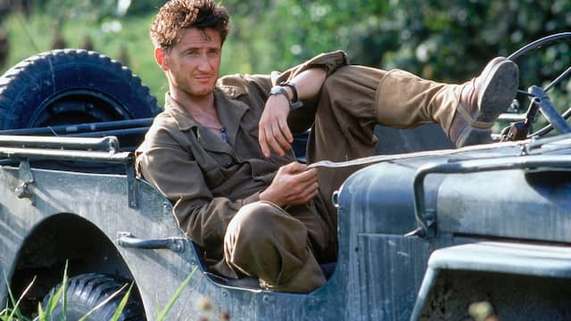 Sean Penn in Thin Red Line