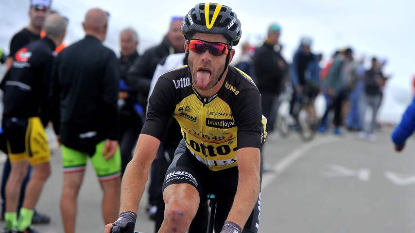 Tankink geeft op met ribblessure in beginfase negentiende Giro-etappe
