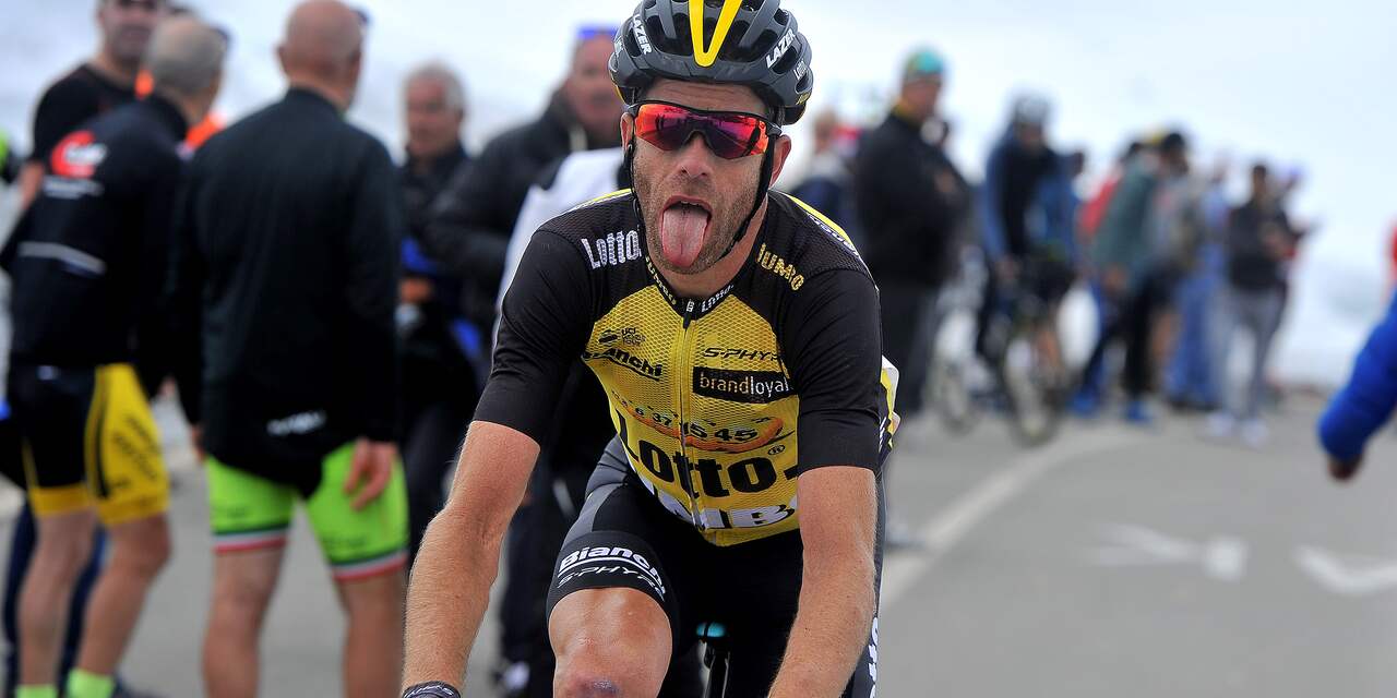 Tankink geeft op met ribblessure in beginfase negentiende Giro-etappe