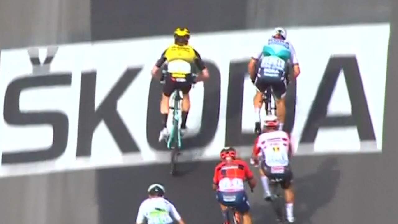 Zo pakte Teunissen het geel in de eerste etappe van de Tour