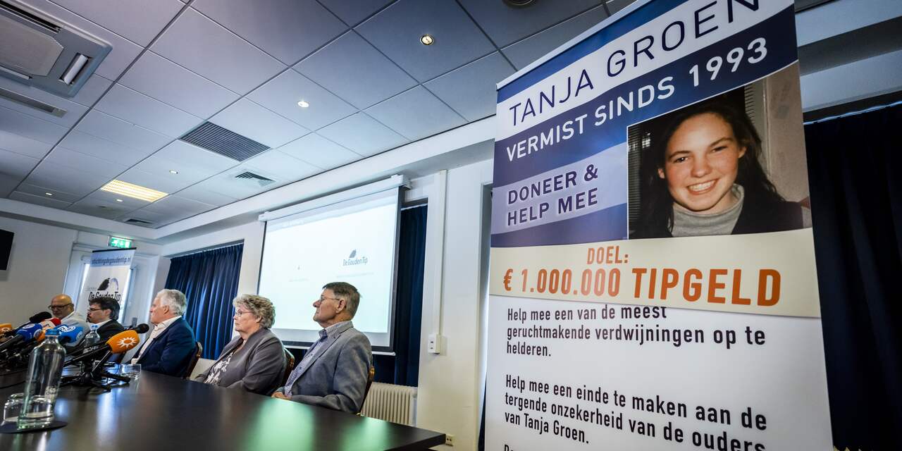 'Jaar van Tanja Groen' levert 1.000 tips op, geen aanspraak meer op 1 miljoen