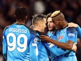 Napoli gaat voor het eerst naar kwartfinales CL na avond met rellende fans