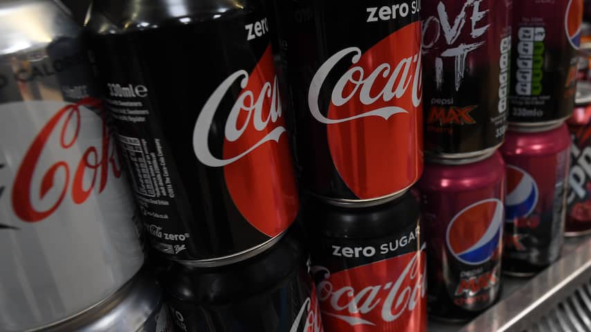 Coca-Cola boekt meer omzet met verkoop suikervrije producten
