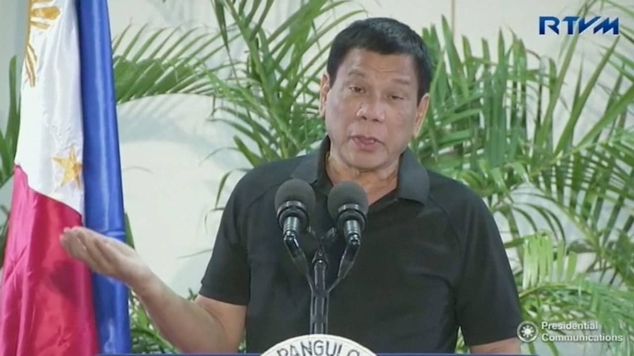 Filipijnse president Duterte vergelijkt zichzelf met Hitler