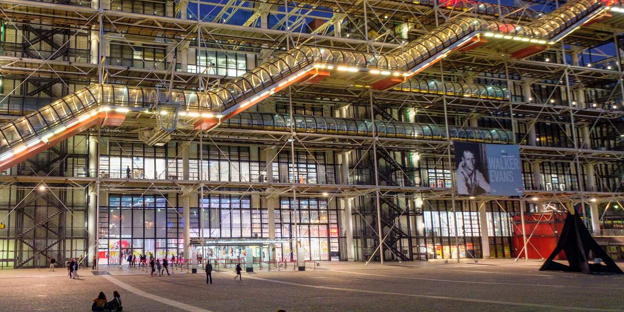 Museum Centre Pompidou in Parijs jarenlang dicht vanwege renovatie