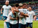 Argentinië moeizaam naar kwartfinales Copa América na zege op Qatar