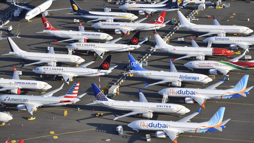 'Boeing verwacht productie 737 MAX-toestellen in mei weer op te starten'