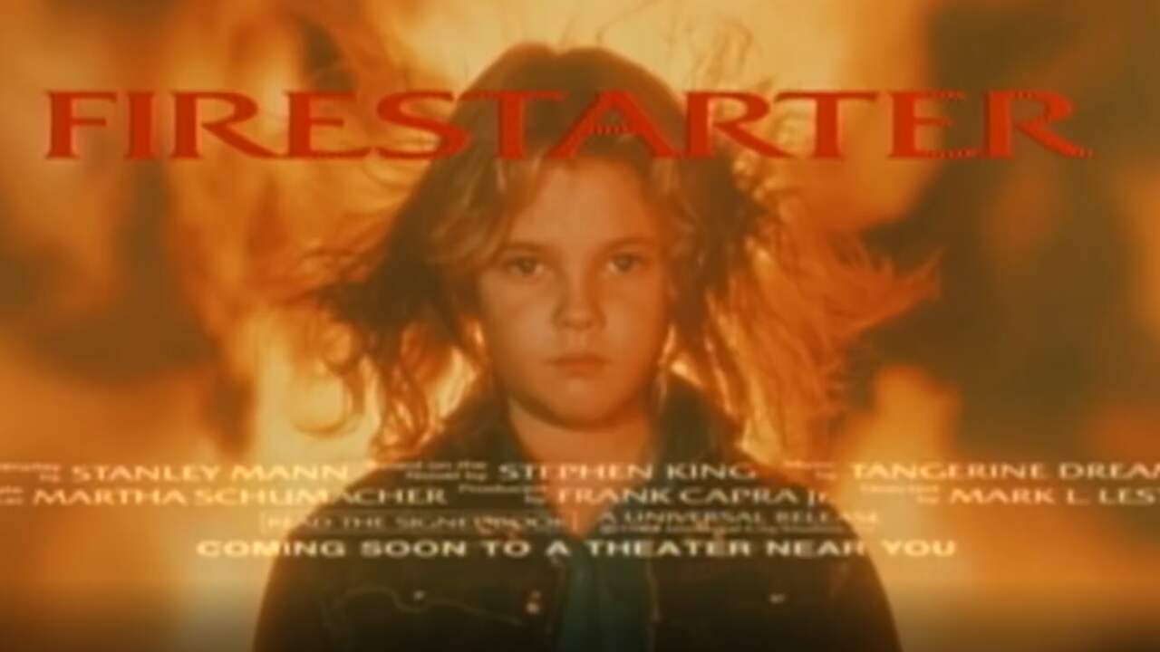 Beeld uit video: Bekijk hier de trailer van de Firestarter-verfilming uit 1984