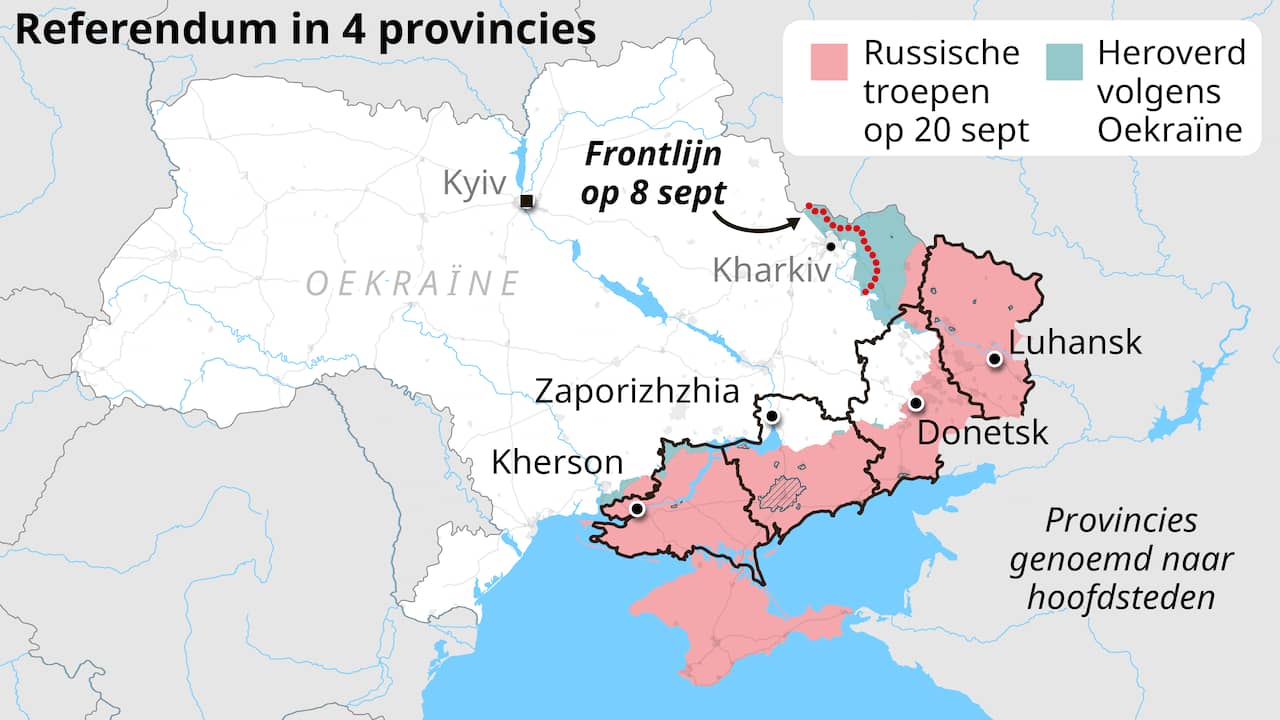 L'ultimo stato di avanzamento in Ucraina.
