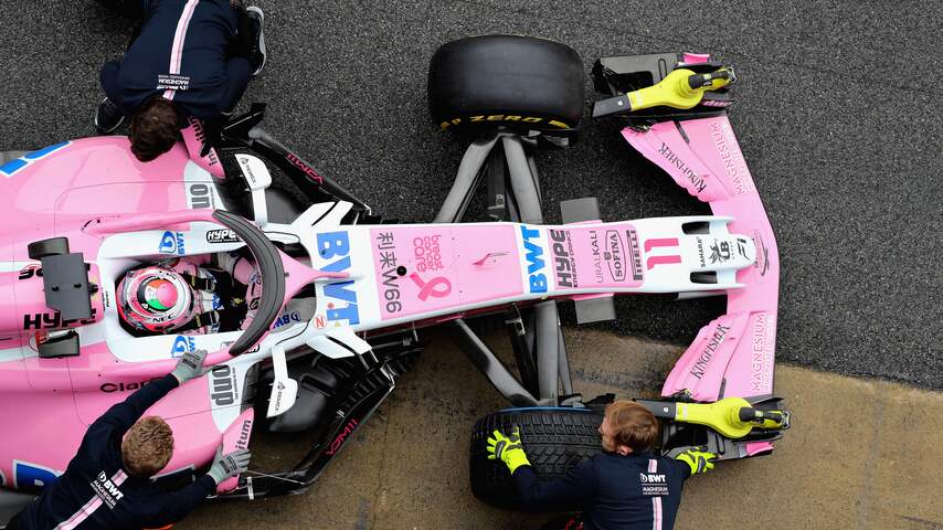 Force India verandert naam definitief naar Racing Point F1 Team