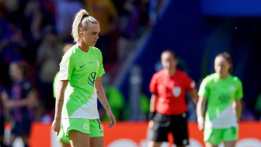 Roord, Janssen en Wilms grijpen op dramatische wijze naast CL met Wolfsburg