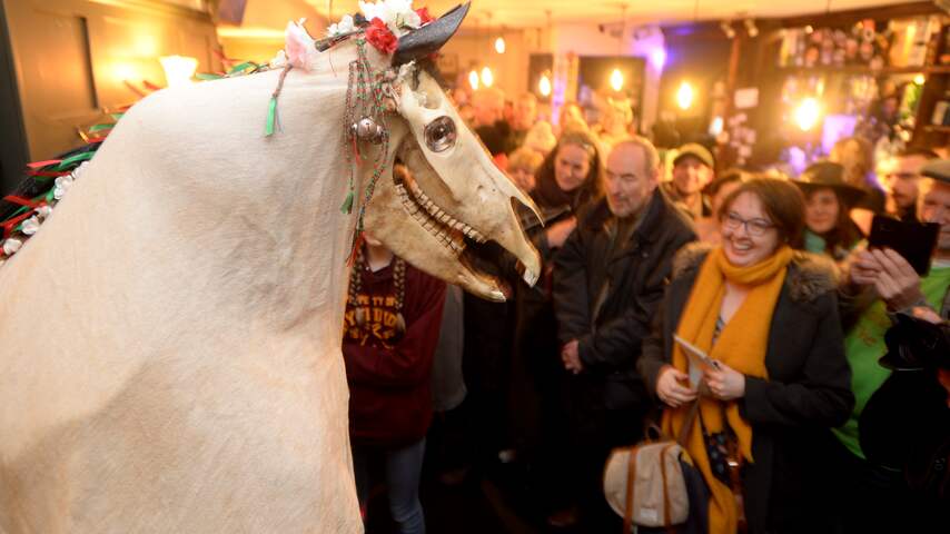 Mari Lwyd in Wales