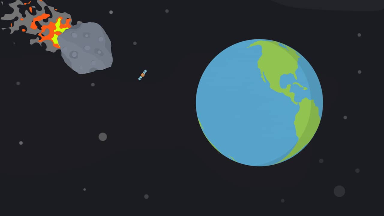Beeld uit video: Waarom de NASA een planetoïde gaat rammen